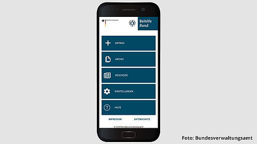 Beihilfe-App des Bundesverwaltungsamts