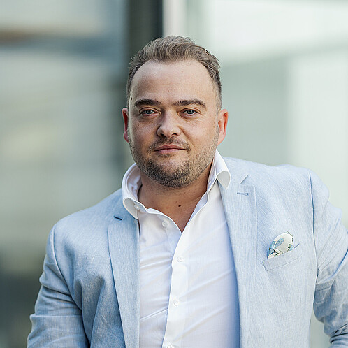 Was ist Generationengerechtigkeit? - Matthäus Fandrejewski Foto zum Thema "Was ist Generationengerechtigkeit": Zu sehen ist Matthäus Fandrejewski, Vorsitzender der dbb jugend.