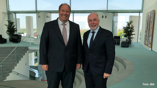 dbb Chef Ulrich Silberbach trifft Kanzleramtsminister Helge Braun