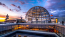 Kuppel des Reichstagsgebäudes in Berlin