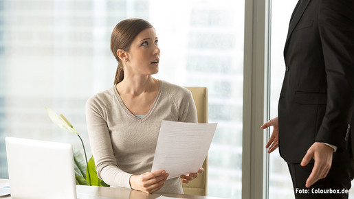 Angestellte mit Vorgesetztem Angestellte mit Vorgesetztem