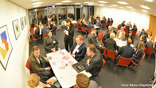 Speed-Dating beim Parlamentarischen Abend