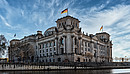 Außenansicht Deutscher Bundestag, Reichstagsgebäude Berlin