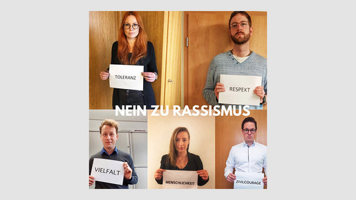 Der Vorstand der dbb jugend zum Tag gegen Rassismus Der Vorstand der dbb jugend zum Tag gegen Rassismus