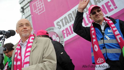 Warnstreiks und Demos in Erlangen