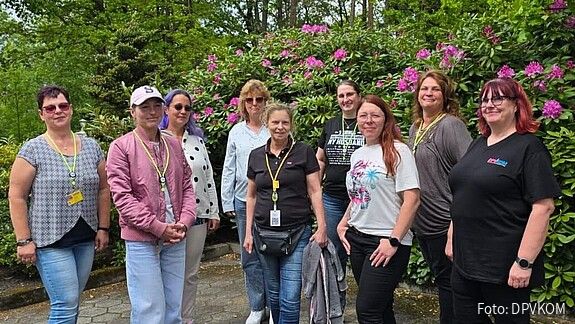 Gruppenfoto von einer Gruppe Frauen