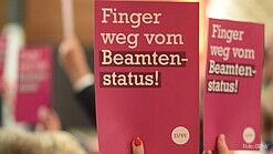 Finger weg vom Beamtenstatus