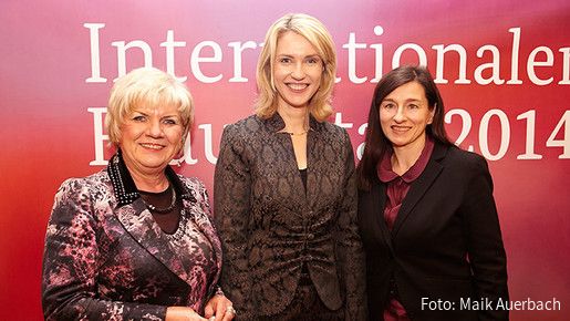 Spitzengespräch zum Internationalen Frauentag
