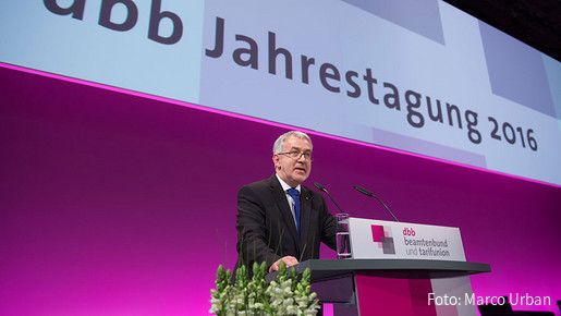 Willi Russ auf der dbb Jahrestagung 2016 