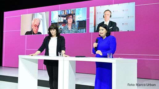 Panel auf dem dbb bundesfrauenkongress 2021 Panel auf dem dbb bundesfrauenkongress 2021