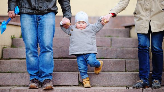 outdoors, girl, people, person, young, park, love, parent, father, family, mother, lifestyle, woman, day, man, boy, city, town, urban, support, happy, holding, hands, walking, child, steps, stairs, aged, playing, development, little, foot, son, european, jeans, three, kid, baby, together, parenting, parenthood, legs, offspring, toddler, cone, grandson, teaching, grandparents, stride, going
