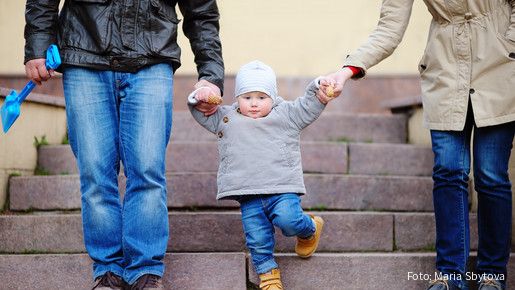outdoors, girl, people, person, young, park, love, parent, father, family, mother, lifestyle, woman, day, man, boy, city, town, urban, support, happy, holding, hands, walking, child, steps, stairs, aged, playing, development, little, foot, son, european, jeans, three, kid, baby, together, parenting, parenthood, legs, offspring, toddler, cone, grandson, teaching, grandparents, stride, going