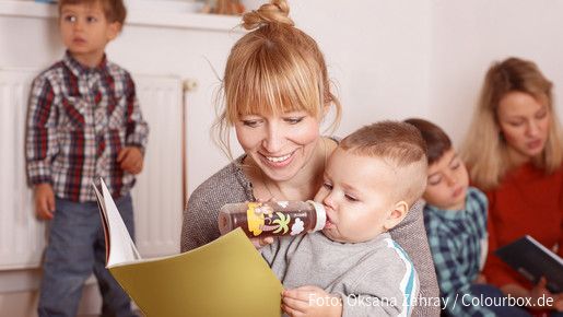 Erzieherin in Kindertagesstätte