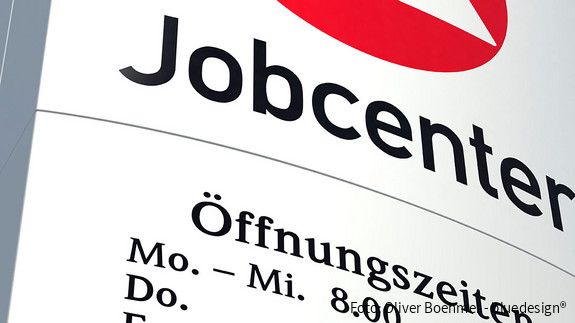Jobcenter Jobcenter Schild