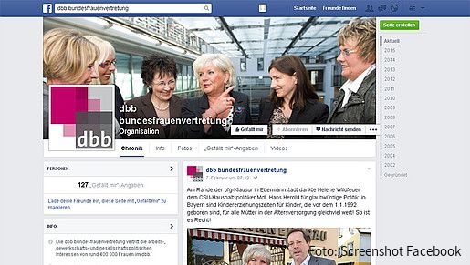 Screenshot Facebook