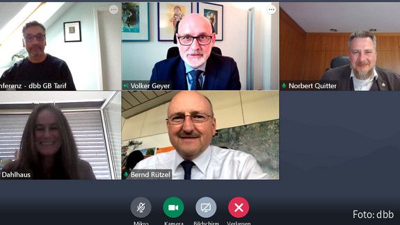 Videokonferenz mit Bernd Rützel, MdB