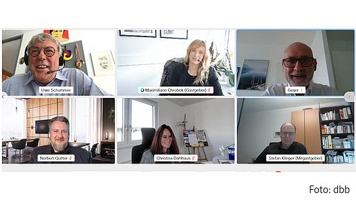 Videokonferenz zum Betriebsrätestärkungsgesetz
