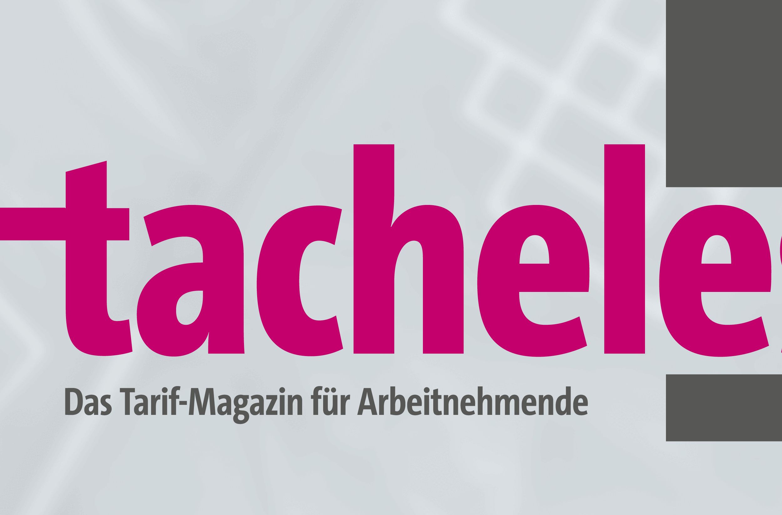 dbb Tarif-Magazin erschienen