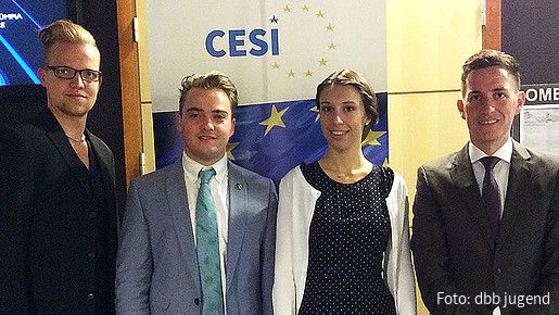 dbb jugend bei einer CESI Fachtagung in Tallinn