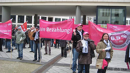 Kundgebung in Saarbrücken