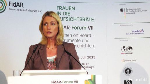 Manuela Schwesig beim FidAR-Forum
