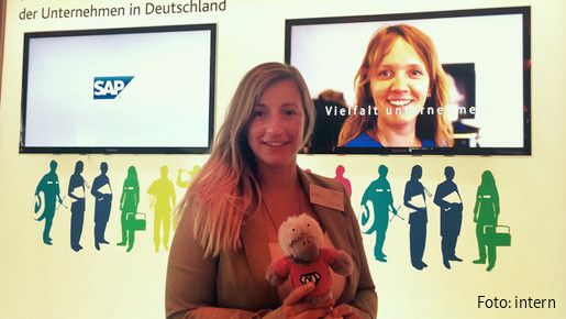 Liv Grolik auf dem Diversity Tag