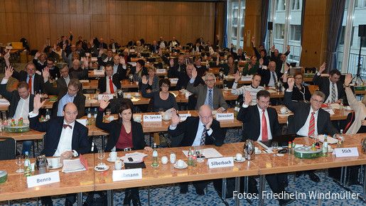 Abstimmung der Bundestarifkommission