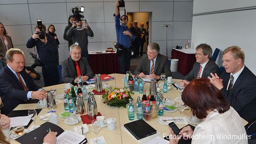 Beginn dritte Verhandlungsrunde