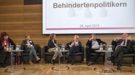 Podiumsdiskussion 3. Forum Behindertenpolitik