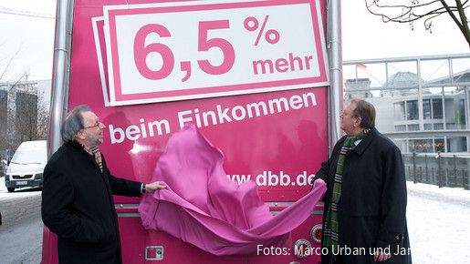 dbb fordert 6,5 Prozent dbb fordert 6,5 Prozent
