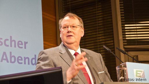 Heesen auf dem 17. Europäischen Abend