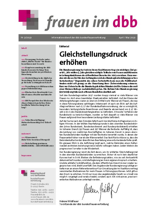 Ausgabe Nr. 03, April/Mai 2019