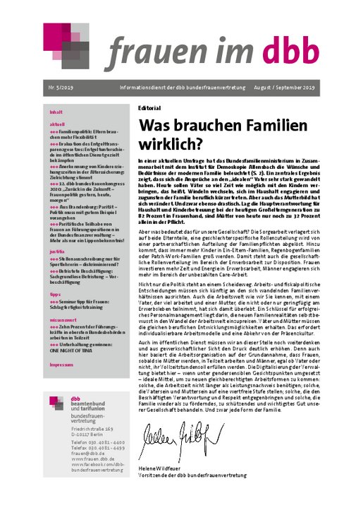 Ausgabe Nr. 05, August/September 2019